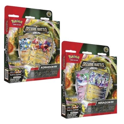 Pokemon Miraidon or Koraidon Deluxe Battle Deck