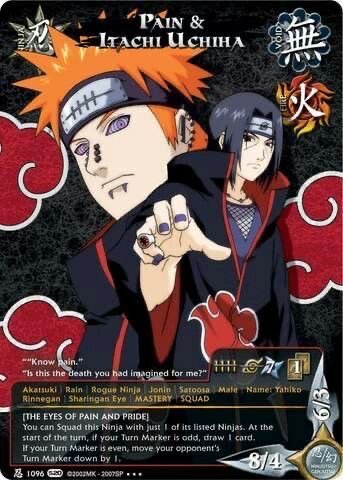 Pain and Itachi U Chiba